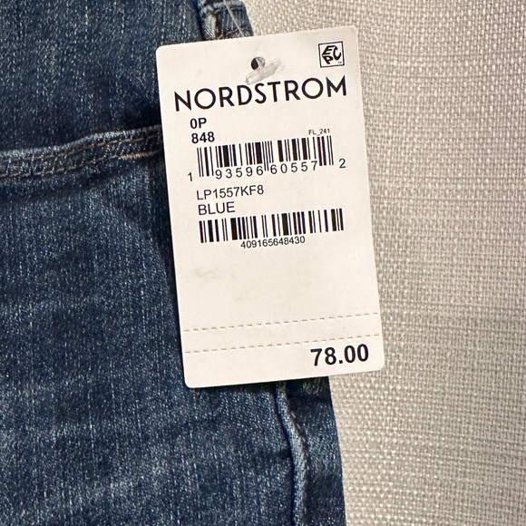 ‘AB’SOLUTION HIGH WAIST RAW HEM SKINNY CROP JEAN - Picture 7 of 9